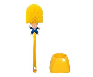 Uteruik Donald Trump Toilet Brush Bowl With Holder, 1pcs