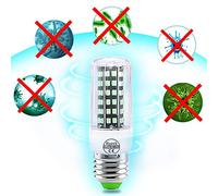 Uteruik E14 UVC Germicidal Lamp with Ozone 220V Light Bulb for Home, Restaurant, Office, School
