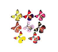 Uteruik Magic Flying Butterfly in the Book Fairy Rubber Band Powered Wind Up Butterfly Toy Great Surprise for Wedding And Birthday Gifts, 12pcs (Random Color)