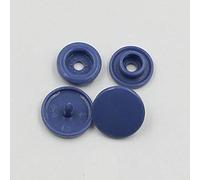 Uteruik T5 Snap Button Buttons Fasteners Plastic KAM Snap Starter Kit for Clothing, 100 Sets (Navy)