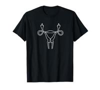 Uterus Shows Middle Finger, Girl Power, Feminist T-Shirt