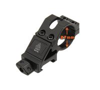 UTG 45 Angled Offset Torch Low Profile Ring Light Mount Shoot Airsoft #RG-FL138