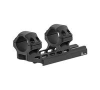 UTG Unisex Accu-Sync 1 Inch Diameter Profile 34 mm Offset Picatinny Rings Intergral Mounting, Black, One Size EU