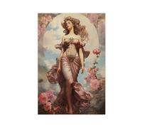 UTGN Eros, Goddess Aphrodite Matte Canvas Poster Bedroom Decor Landscape Decor Gift 12x18inch(30x45cm)