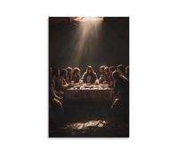 UTGN Last Supper Canvas Poster Bedroom Decor Landscape Office Room Decor Gift 16x24inch(40x60cm)