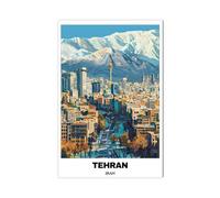 UTGN Tehran Travel Canvas Poster Wall Art Print Picture Paintings 12x18inch(30x45cm)