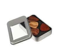 UTHCLO 1 Box Folk Electric Wooden Guitar Picks with Smooth Edges for Sound Boxed Practice Plectrums for Guitarists and Musicians