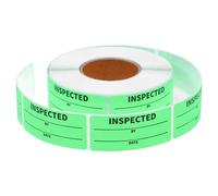 UTHCLO 1 X 2.25 Inch Quality Control Inventory Labels Sticker Roll 500 Pcs Inspection Maintenance Warehouse Management Shipping Handling Stickers