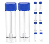 UTHCLO 10 PCS Plastic Specimen Cups Stool Containers Medical Leak Sample Vessels for Laboratory Pathology Histology Cytology Use