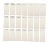 UTHCLO 100 Sets Coaster Paper Cards with Packaging Bags for Selling Display Cards Paper Coaster Elegant for Jewelry