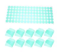 UTHCLO 1000pcs High Heat Resistant Masking Tape Dots Round Adhesive Discs for Precision Painting Protection Thermal Shielding No Residue Removal for Automotive and Electronic Use