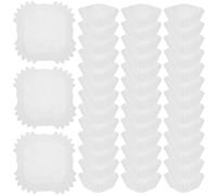 UTHCLO 1000pcs White Square Paper Baking Cups for Muffins Cupcakes Mooncakes, Decorative Baking Liners for Party Dessert and Cake Wrappers