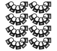 UTHCLO 100pcs 22mm Push Button Switch Label Frame Plastic Sign Board Side Insert Mount Electrical Switch Identification for Industrial Safety and Control Panels