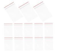 UTHCLO 100pcs 4x6cm Sealed Bags Plastic Zipper Reclosable Storage Bags for Kitchen Snacks Jewelry Packaging