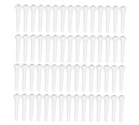 UTHCLO 100pcs Acoustic Guitar Bridge Pins String Pegs Guitar String Nails Pins Compatible with Standard Bridges