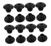 UTHCLO 100pcs Black Pegboard Hook Retainers for Hooks Locking Rings Prevent Displacement Secure Grip Peg Clips for Tool Organization Easy Install Pegboard Stoppers