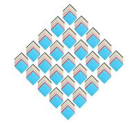 UTHCLO 100pcs Blank Envelopes Kraft Paper Small Cash Envelopes 10x10cm Versatile Blank Cover for Drawing Or Writing Graffiti Deliver to Someone Invitation Cards Membership Cards