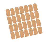 UTHCLO 100pcs Kraft Paper CD Sleeves Dvd Packaging Bags Tear-resistant Envelopes for Movie Music Game Collectors Multipurpose Storage for Discs Easy Open Close Design