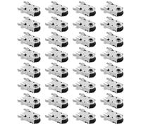 UTHCLO 100pcs Mouse Repair Coders Mouse Coder Upgrade Part Metal Material Silver Colour Easy Installation Exceptional Longevity Upgrades and Office Tasks