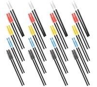 UTHCLO 100pcs Plastic Cleaning Brush Feeding Trough Cleaning Tool for Hummingbird Feeder Pipeline with Convenient Design for Hard-to-reach Areas, Assorted Colours, Backyard Birding