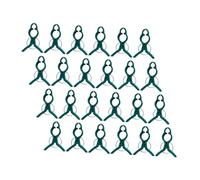 UTHCLO 100PCS Reusable Orchid Clamps for Plant Stem Support Gentle Garden Clips for Phalaenopsis Tomato Vine and Climbing Plants for Indoor and Outdoor Gardening