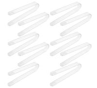 UTHCLO 10pcs Acrylic Cactus Tong Tweezers Transplanting Tool for Succulent and Cactus, Easy to Store, Won't Scratch or Damage Plants, for Gardening Projects and Potting