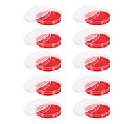 UTHCLO 10pcs Agar Plates 70mm Pre-poured Petri Dishes Laboratory Culture Medium for Microbial Growth and Clinical Microbiology Testing