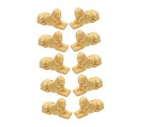 UTHCLO 10Pcs Ancient Egyptian Miniature Models Micro Landscape Ornaments for Home Office Decor Cultural Symbols of Strength and Wisdom for History Enthusiasts