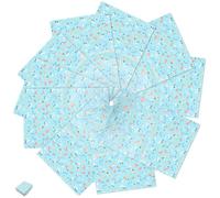 UTHCLO 10Pcs Animal Design Wrapping Paper Set with Squirrel and Butterfly Patterns, Floral Packaging Paper for Birthday, Valentine’S Day, and Bouquet Wraps