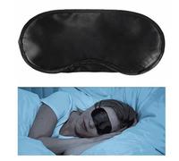 UTHCLO 10pcs Black Polyester Sleep Eye Mask Portable Flexible Blindfold for Sleep and Rest Aid Anywhere and Home Comfortable Blackout Eye Cover