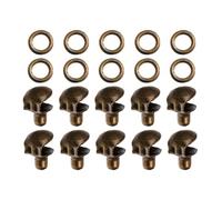 UTHCLO 10pcs Boots Shoe Buckles Boot Lace Hooks Versatile Accessories Lightweight Metal Sturdy Classic Design Easy to Store for Outdoor Use Hiking Shoes