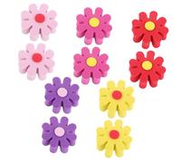 UTHCLO 10pcs Car Antenna Topper EVA Flower Decorations for Vehicles Truck Suv Easy Install Vivid Daisy Aerial Ball Car Roof Ornament Accessories in Purple Red Yellow Pink