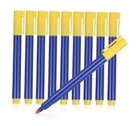 UTHCLO 10pcs Cash Security Marker Pens Water-Based Ink for Accurate Banknote Verification Fade-Resistant and Ergonomic Design for Smooth Writing