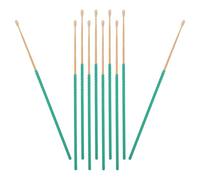UTHCLO 10pcs Ear Wax Cleaning Sticks Earwax Removal Needles Bamboo Material Non-slip Handle Easy to Use Home Use Earpicks for Ear Care