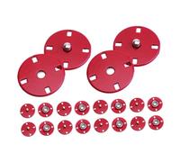 UTHCLO 10pcs Flat Metal Snap Buttons for Jackets and Cardigans Zinc Alloy Hidden Sewing Fasteners Durable Coat Closures Replacement Minimalist Invisible Design for Elegant Outerwear