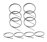 UTHCLO 10pcs Guitar Edging Purfling Strips Abs Edge Trim Decorative Inlay for Classical Acoustic Guitars and Ukuleles Scratch-resistant Black Protective Binding