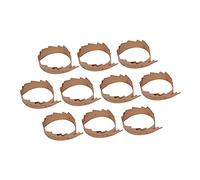 UTHCLO 10Pcs Guzheng Code Locating Paper Light Brown Reusable Zheng Code Display Tools Convenient Storage Suitable for All Guzheng Models Professional Music Theory