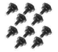 UTHCLO 10pcs Hard Disk Drive Replacement Screws with Shock Absorption Washers for 3.5" Mechanical and 2.5" Solid State Drives Black Steel Allen Key Machine Screws Kit for Computer Hdd