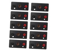 UTHCLO 10pcs Laboratory Screw Bulb Light Bases for Physics Experiments Plastic and Brass Lamp Holders Electrical Teaching Aids with Quick Wire Installation for Middle and Primary School