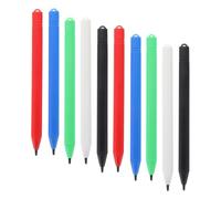 UTHCLO 10pcs LCD Stylus Pens with Lanyard Hole Comfortable Grip Electronic Writing Tablet Pens for Drawing Note Taking Painting Compatible with LCD Tablets