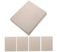 UTHCLO 10pcs Microwave Crisper Sheets Waveguide Cover High Temperature Insulation Heat Resisting Silver Mica Sheet Resin Home Accessory Replacement for Microwave Oven