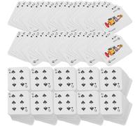 UTHCLO 10pcs Mini Poker Cards Small Travel Playing Cards Miniature Deck and Adults and Birthday Party Favors