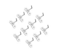 UTHCLO 10pcs Pegboard Hooks Single Prong Iron Display Rack Hooks for Home Garage Wall Storage Organizing Tools and Accessories