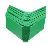 UTHCLO 10pcs Plastic Pigeon Perch Stand Dove Rest Frame for Pigeons and Parrots Comfortable Bird Roosting Platform