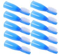 UTHCLO 10pcs Prison Toothbrush Pack Soft Bristle Finger Toothbrush for Boys and Girls Sensory Autism
