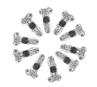 UTHCLO 10pcs Quick Wire Connectors T Tap Cable Connectors Pin Self-stripping Insulated Terminal for Low Voltage Wiring Applications Compatible with Single-core and Multi-core Wires