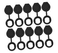 UTHCLO 10pcs Rubber Door Lock Caps Rainproof Cover for Cam Locks Keyed Panel Protection Dustproof Safety Covers for Home Office and Commercial Use