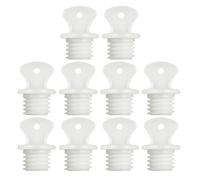 UTHCLO 10pcs Rubber Hot Water Bottle Lid Plugs Replacement Stoppers Heat-Resistant Caps with Inner Diameter Flexible Sealing for Hot Water Bags at Home and Travel