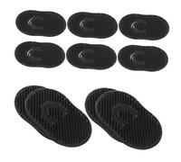 UTHCLO 10pcs Silicone Palm Comb for Men Portable Pocket Hair Brush with Stimulating Bristles Scalp Massager Brush for Dandruff Removal Stress Relief Massage and Scalp Care Travel-Friendly