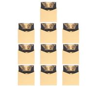 UTHCLO 10pcs Spider Net Invitations Hollow out Cards Creative Design Paper Cloth Material Unique Fashion Style Eye-catching Halloween Invitation Cards for Graduation Celebration